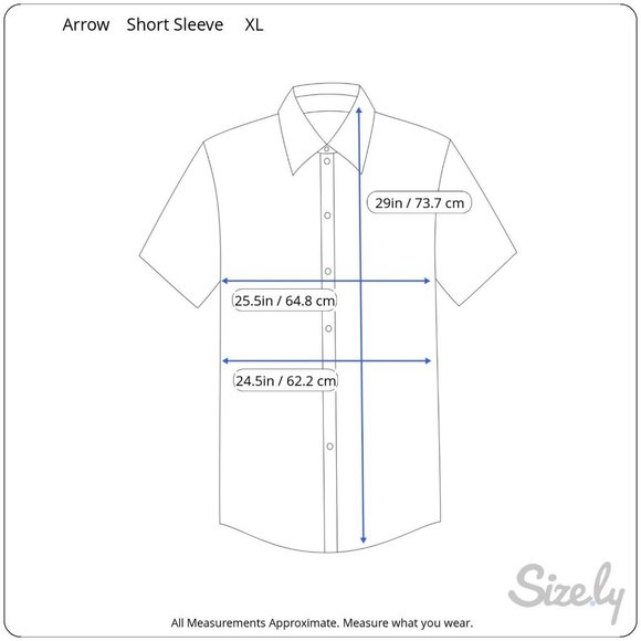 Arrow vintage Men sport shirt s/s pit to pit 25 XL 1970s Disco print polyester - Picture 2 of 10